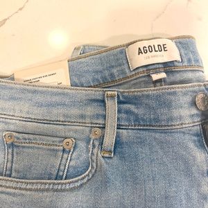 AGOLDE Sophie crop mid rise skinny Jeans